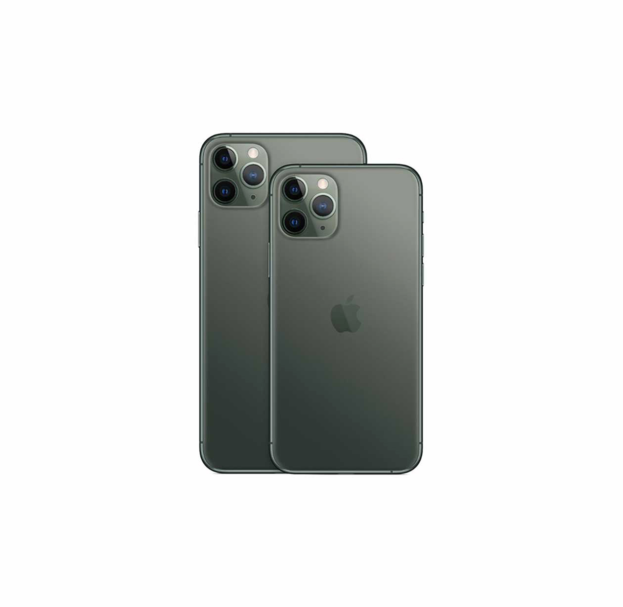 A pair of smartphones